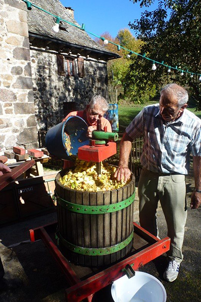 PRESSADE DES POMMES EN FIN DE SAISON 2018